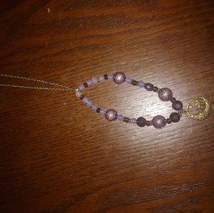 Handmade beaded neckalce